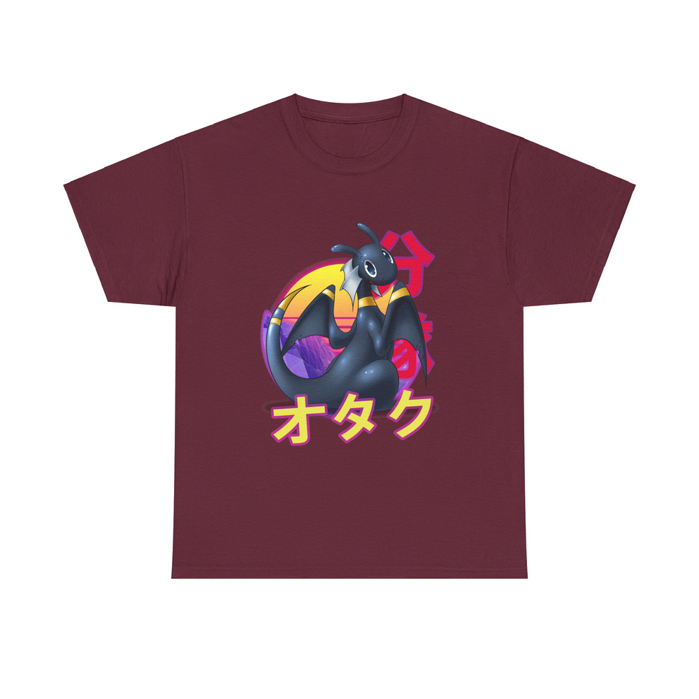 Masotan Dragon Pilot Hisone To Masotan Retro Sunset Anime Unisex TShirt 2