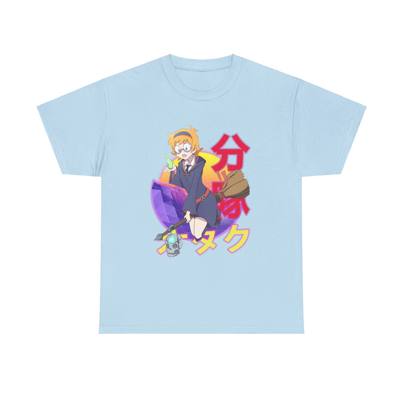 Lotte Jansson Little Witch Academia Ritoru Witchi Akademia Retro Sunset Anime Unisex TShirt 4