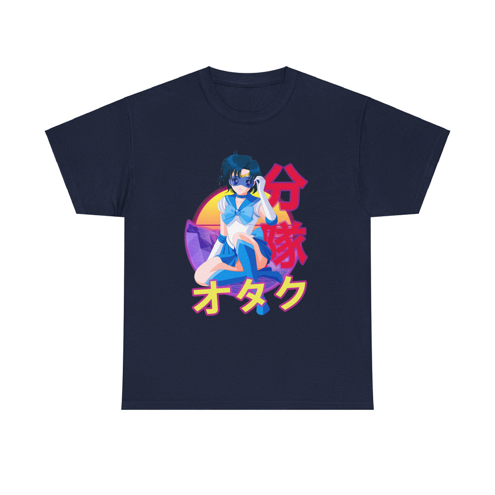 Ami Mizuno Sailor Mercury Sailor Moon Sera Mun Retro Sunset Anime Unisex TShirt 5