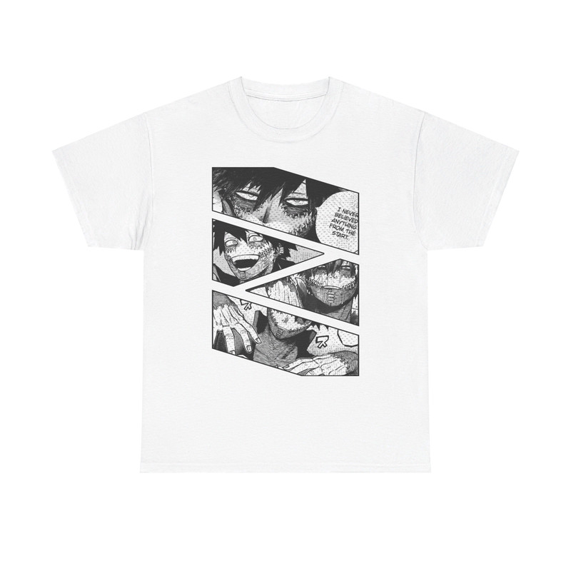 Dabi Toya Todoroki My Hero Academia BNHA Manga Panel Anime Unisex TShirt 1