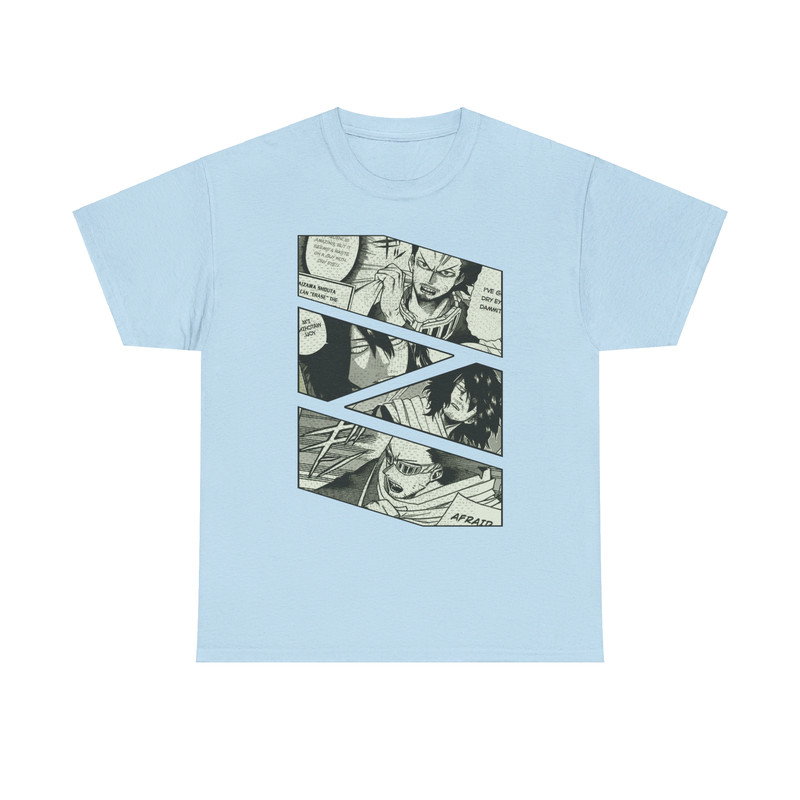 Eraser Head Shota Aizawa My Hero Academia BNHA Manga Panel Anime Unisex TShirt 4