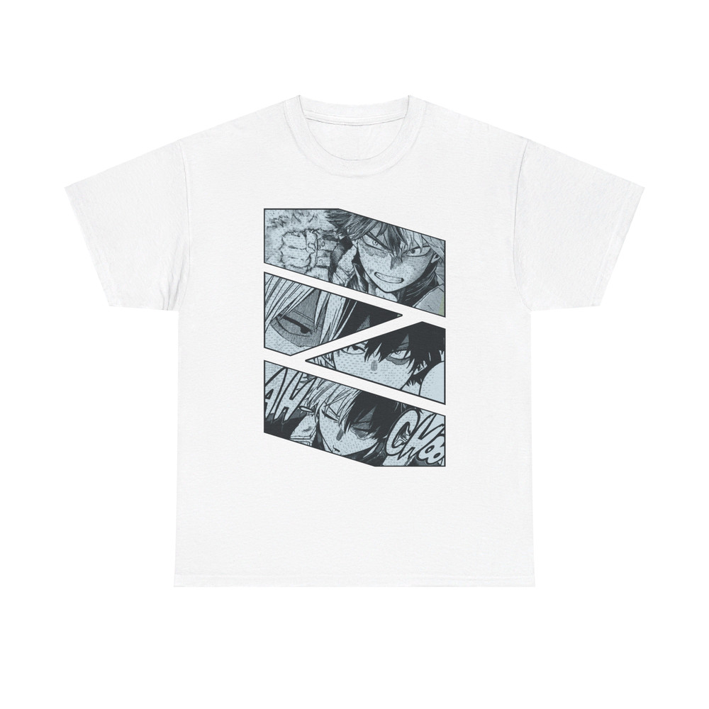 Shoto Todoroki My Hero Academia BNHA Manga Panel Anime Unisex TShirt 1