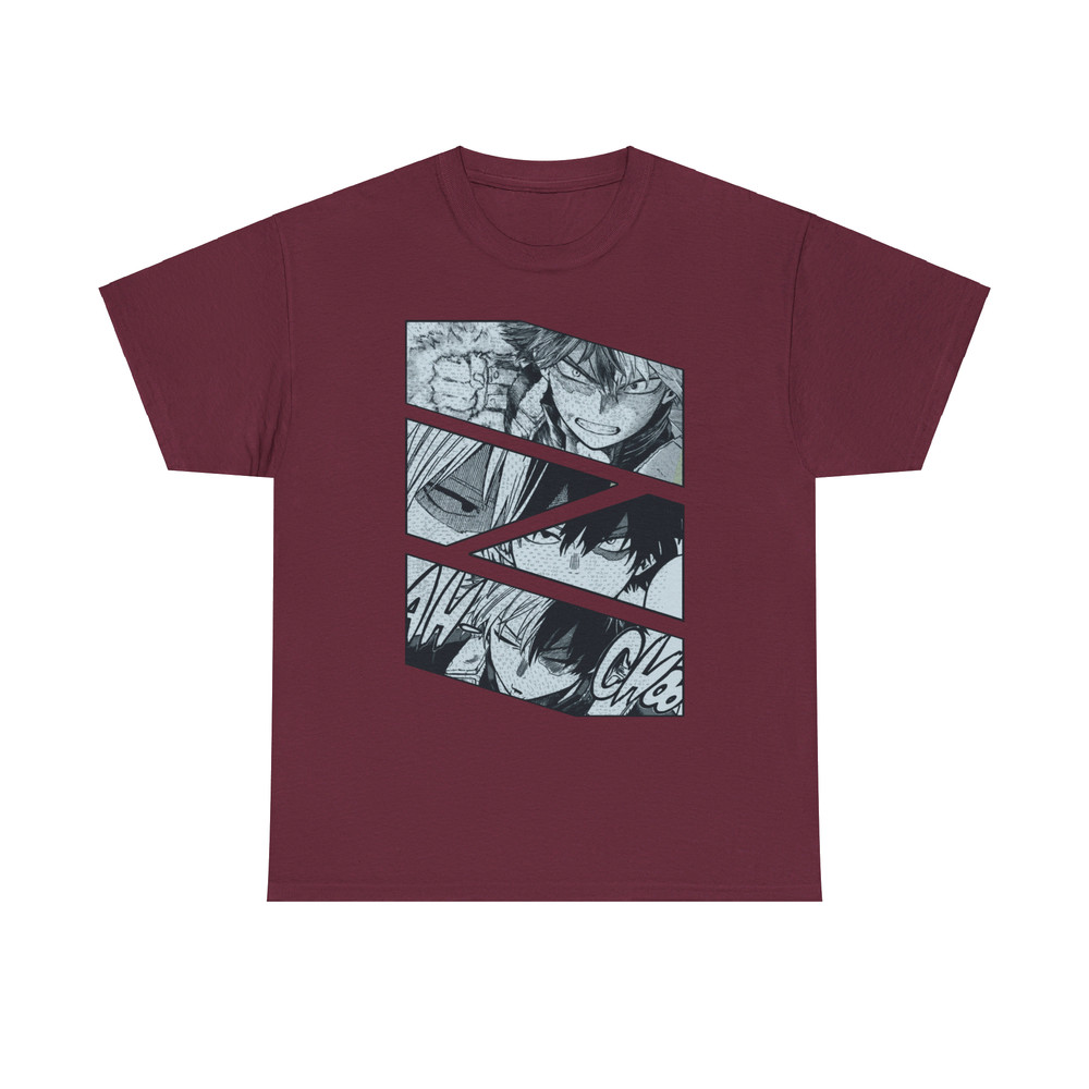 Shoto Todoroki My Hero Academia BNHA Manga Panel Anime Unisex TShirt 2