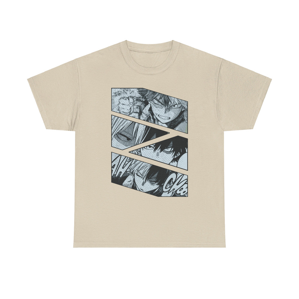 Shoto Todoroki My Hero Academia BNHA Manga Panel Anime Unisex TShirt 3