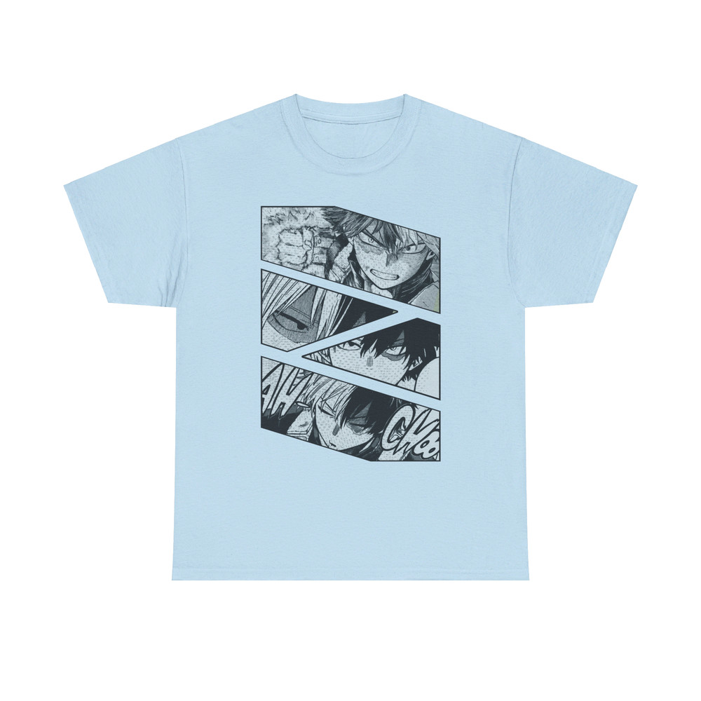 Shoto Todoroki My Hero Academia BNHA Manga Panel Anime Unisex TShirt 4