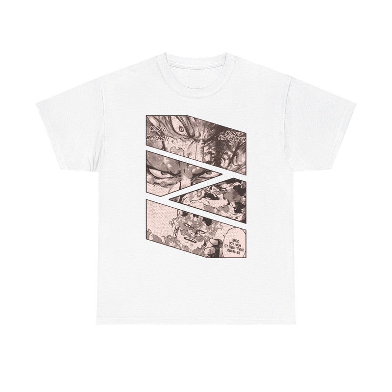 Endeavor Enji Todoroki My Hero Academia BNHA Manga Panel Anime Unisex TShirt 1