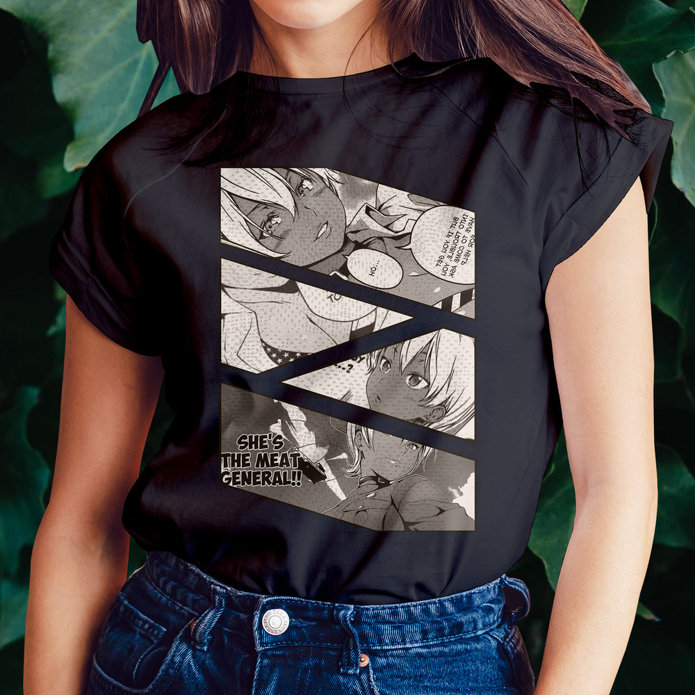 Ikumi Mito Food Wars Shokugeki No Soma Manga Panel Anime Unisex TShirt 0