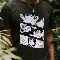 megumi tadokoro food wars shokugeki no soma manga panel anime unisex t-shirt