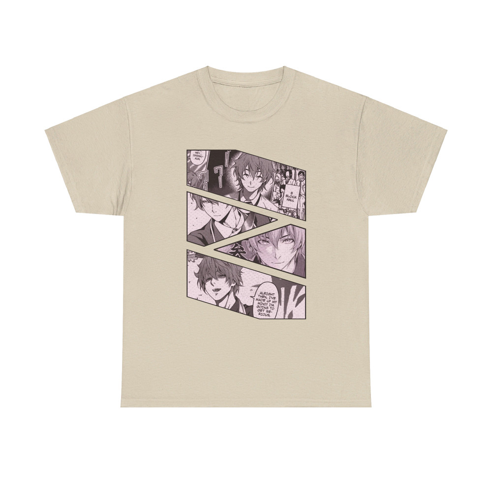 Satoshi Isshiki Food Wars Shokugeki No Soma Manga Panel Anime Unisex TShirt 3
