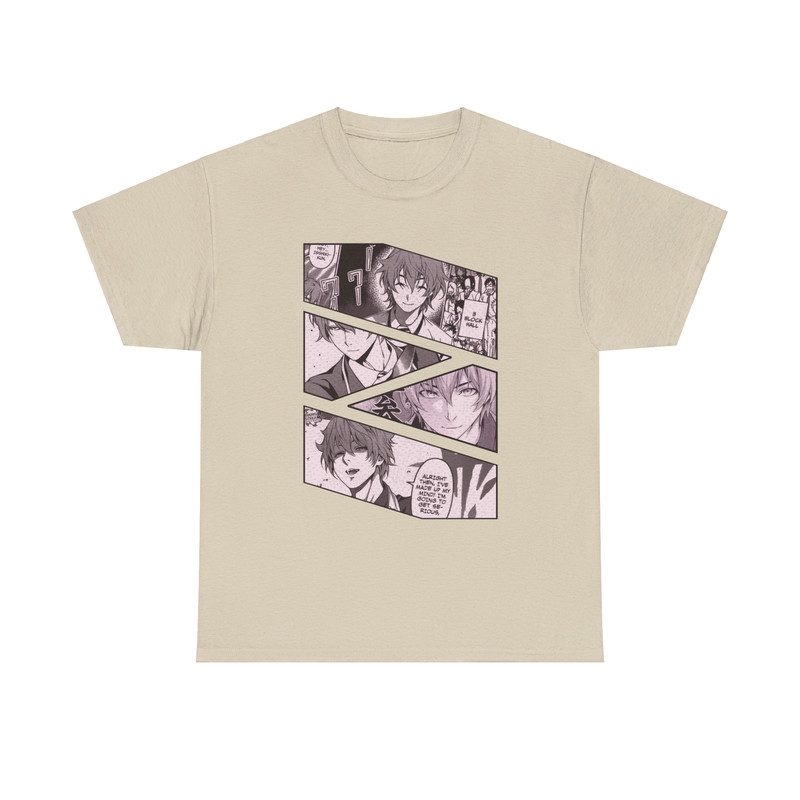 Satoshi Isshiki Food Wars Shokugeki No Soma Manga Panel Anime Unisex TShirt 3