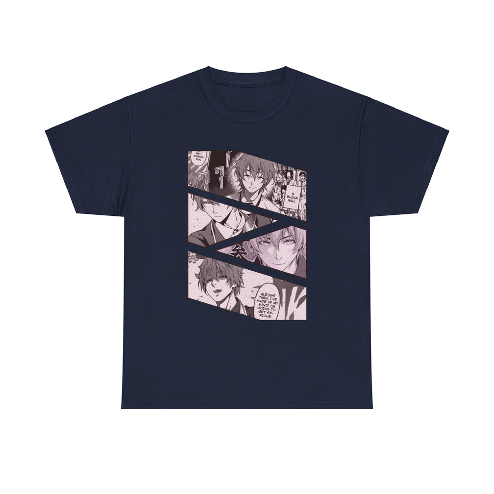 Satoshi Isshiki Food Wars Shokugeki No Soma Manga Panel Anime Unisex TShirt 5