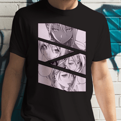 alice nakiri food wars shokugeki no soma manga panel anime unisex t-shirt