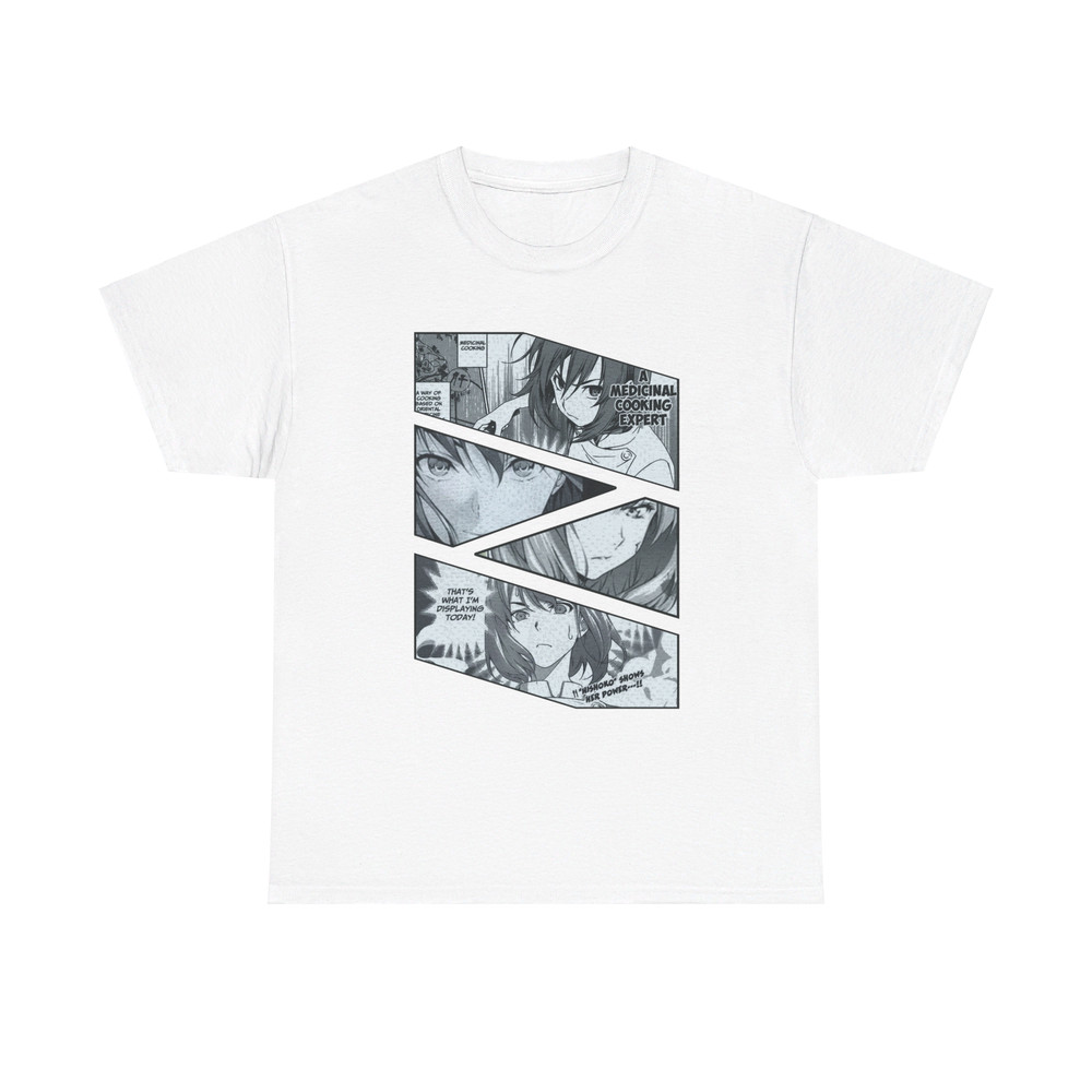 Hisako Arato Food Wars Shokugeki No Soma Manga Panel Anime Unisex TShirt 1