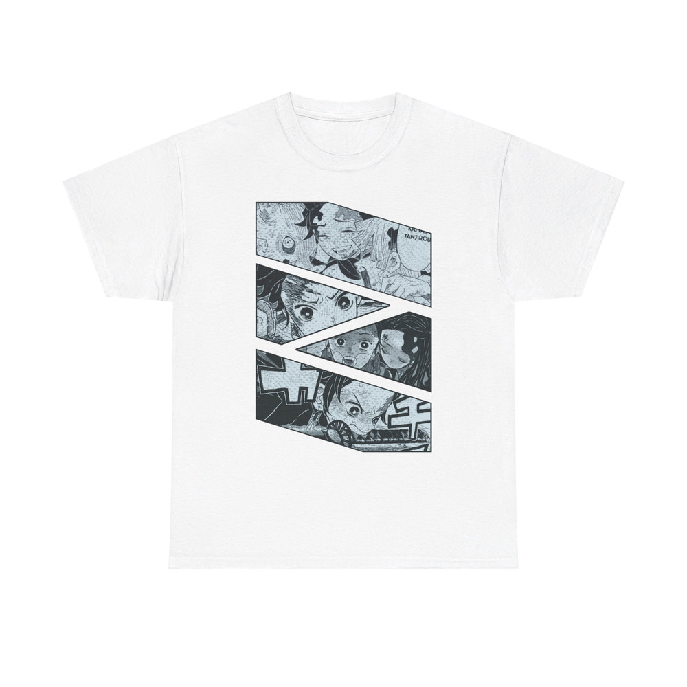 Tanjiro Kamado Demon Slayer Kimetsu No Yaiba Manga Panel Anime Unisex TShirt 1