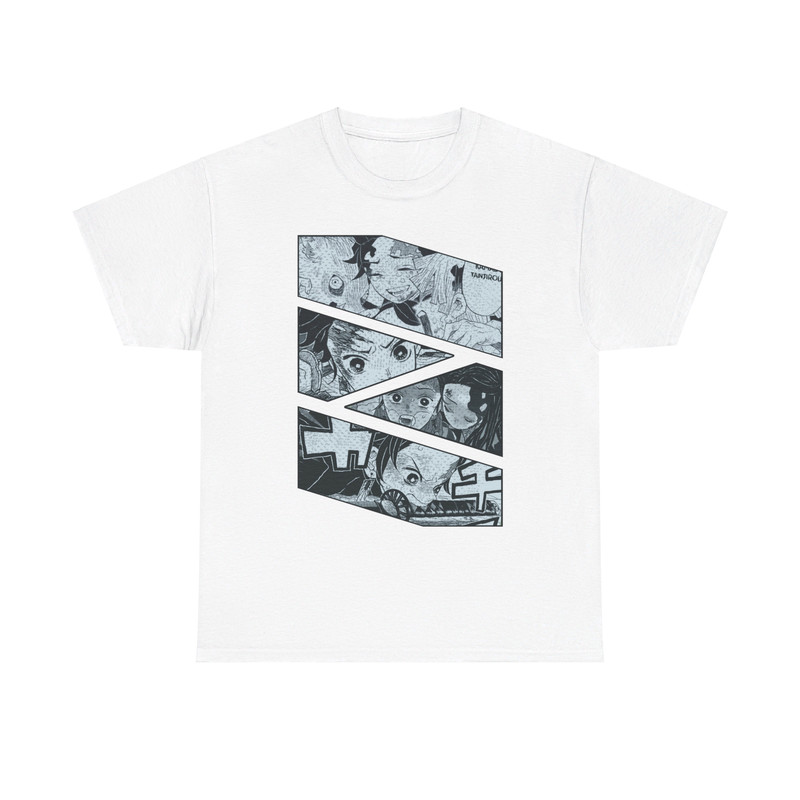 Tanjiro Kamado Demon Slayer Kimetsu No Yaiba Manga Panel Anime Unisex TShirt 1