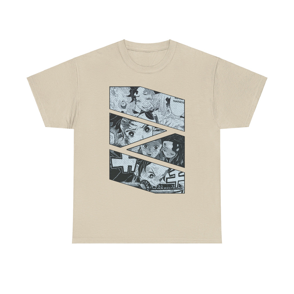 Tanjiro Kamado Demon Slayer Kimetsu No Yaiba Manga Panel Anime Unisex TShirt 3