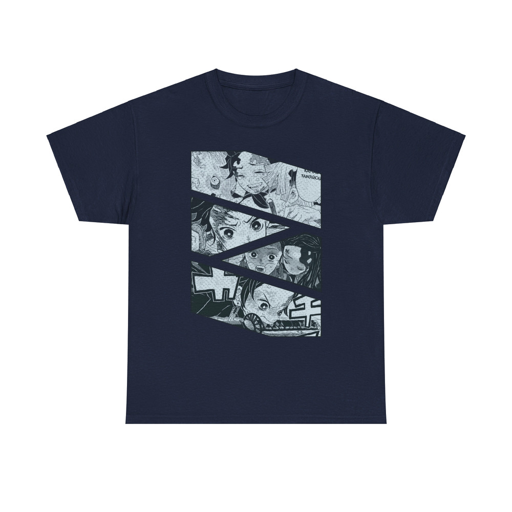 Tanjiro Kamado Demon Slayer Kimetsu No Yaiba Manga Panel Anime Unisex TShirt 5