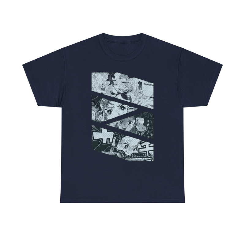 Tanjiro Kamado Demon Slayer Kimetsu No Yaiba Manga Panel Anime Unisex TShirt 5