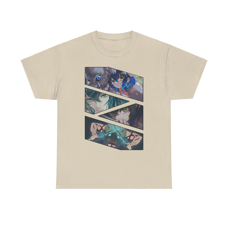 Inosuke Hashibira Demon Slayer Kimetsu No Yaiba Manga Panel Anime Unisex TShirt 3