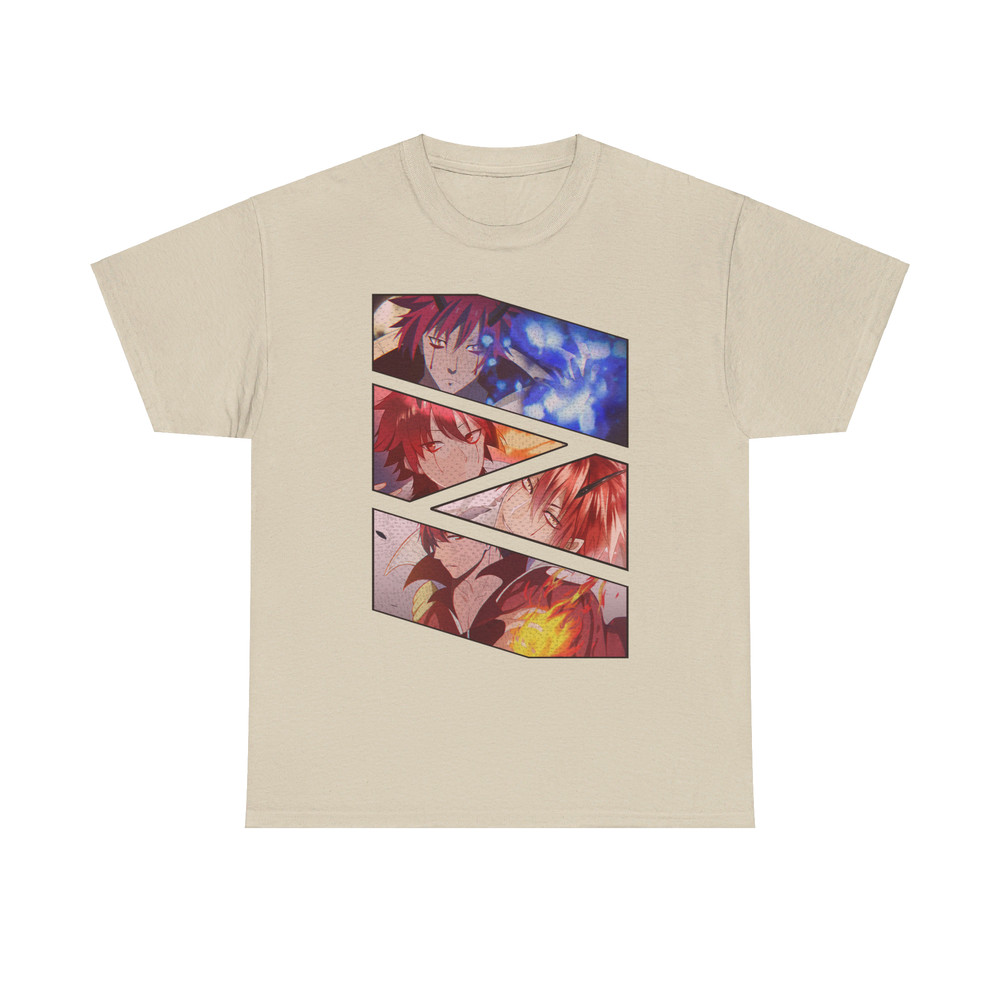 Benimaru TenSura Tensei Slime That Time I Got Reincarnated As A Slime Manga Panel Anime Unisex TShirt 3
