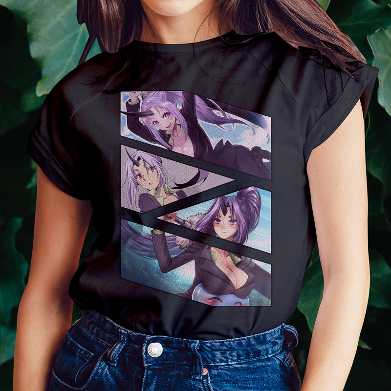 Shion TenSura Tensei Slime That Time I Got Reincarnated As A Slime Manga Panel Anime Unisex TShirt 0