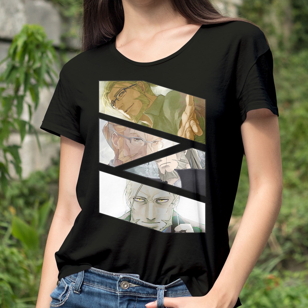 Van Hohenheim FMAB Fullmetal Alchemist Manga Panel Anime Unisex TShirt 0