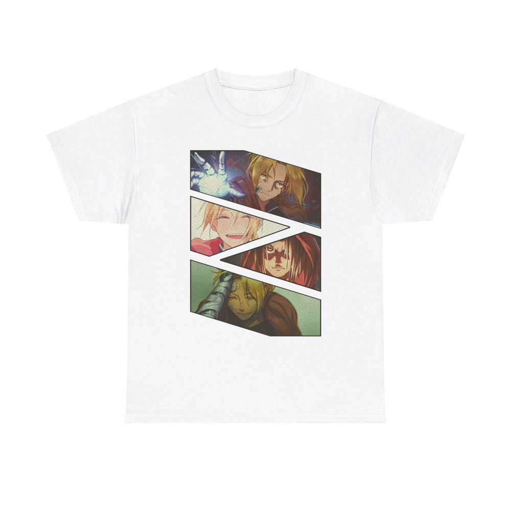 Edward Elric FMAB Fullmetal Alchemist Manga Panel Anime Unisex TShirt 1