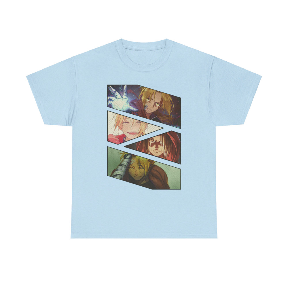 Edward Elric FMAB Fullmetal Alchemist Manga Panel Anime Unisex TShirt 4