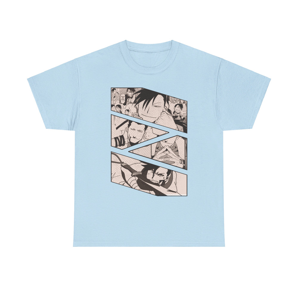 Ling Yao FMAB Fullmetal Alchemist Manga Panel Anime Unisex TShirt 4