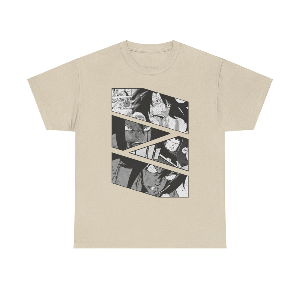Gajeel Redfox Fairy Tail Feari Teiru Manga Panel Anime Unisex TShirt 3