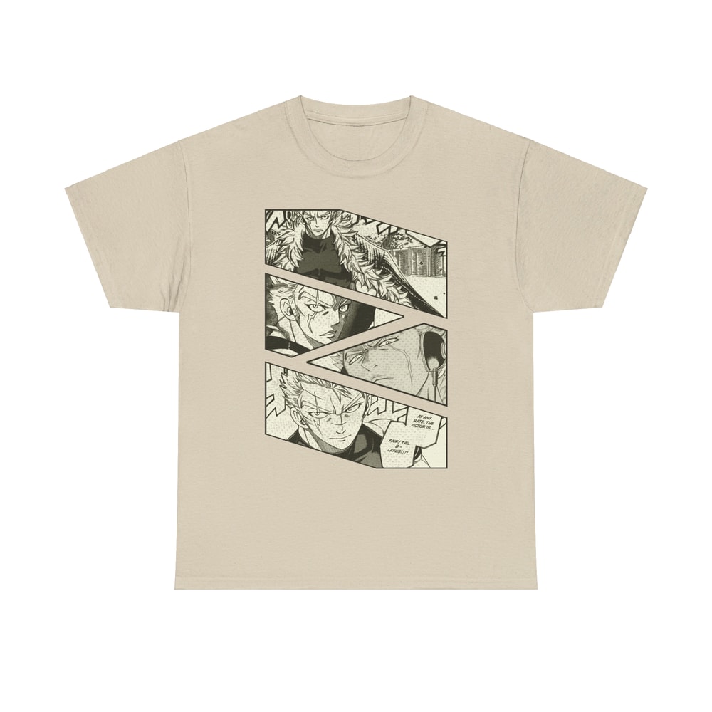 Laxus Dreyar Fairy Tail Feari Teiru Manga Panel Anime Unisex TShirt 3