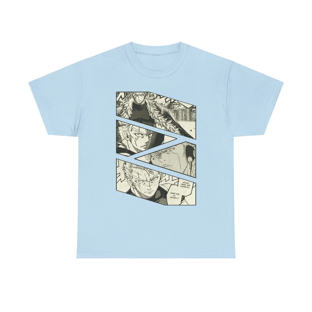 Laxus Dreyar Fairy Tail Feari Teiru Manga Panel Anime Unisex TShirt 4