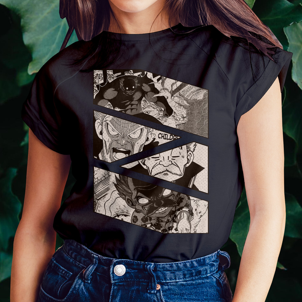 Makarov Dreyar Fairy Tail Feari Teiru Manga Panel Anime Unisex TShirt 0