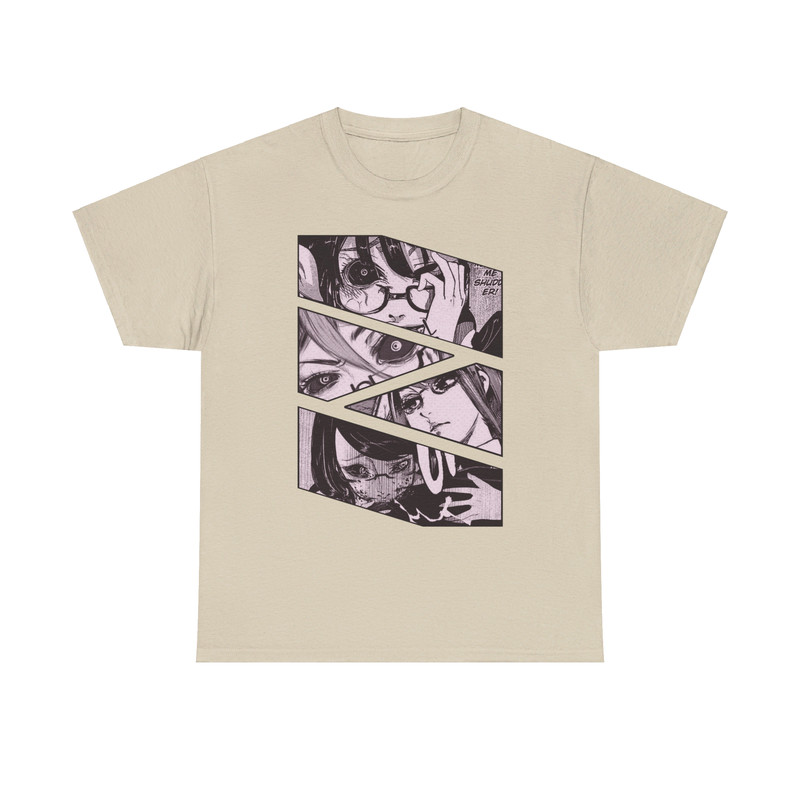 Rize Kamishiro Tokyo Ghoul Tokyo Guru Manga Panel Anime Unisex TShirt 3