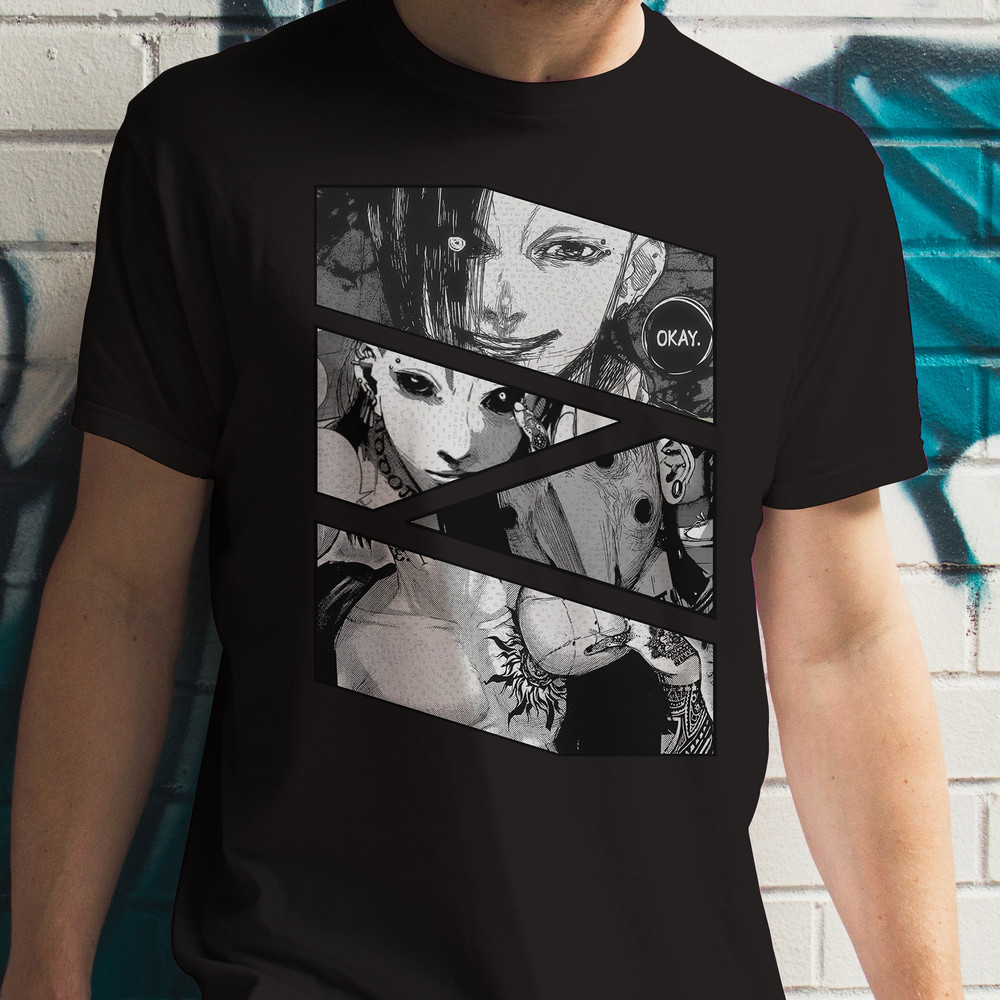 Uta Tokyo Ghoul Tokyo Guru Manga Panel Anime Unisex TShirt 0