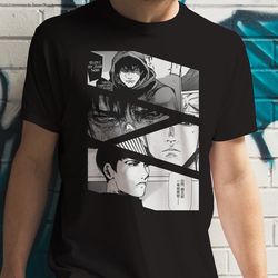 koutarou amon tokyo ghoul tokyo guru manga panel anime unisex t-shirt