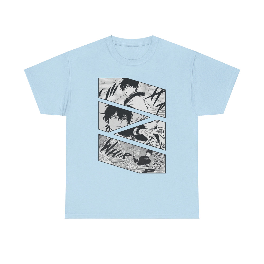 Yuno Grinberryall Black Clover Burakku Kuroba Manga Panel Anime Unisex TShirt 4