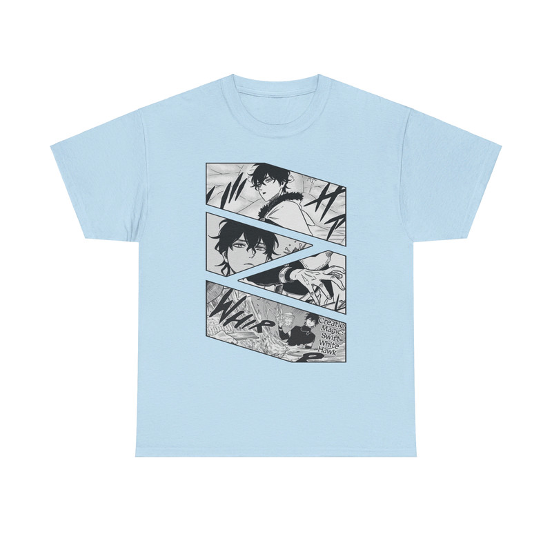 Yuno Grinberryall Black Clover Burakku Kuroba Manga Panel Anime Unisex TShirt 4