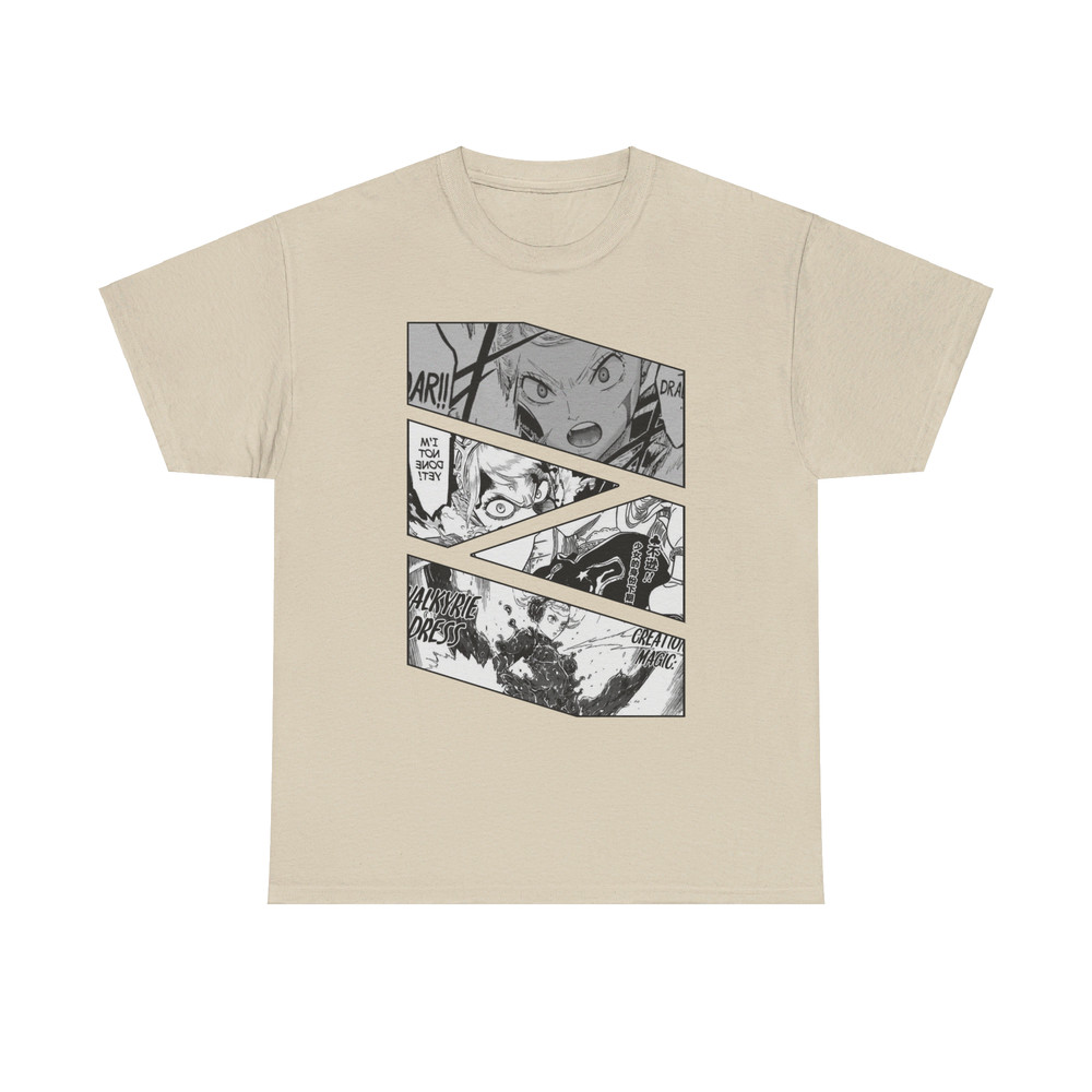 Noelle Silva Black Clover Burakku Kuroba Manga Panel Anime Unisex TShirt 3