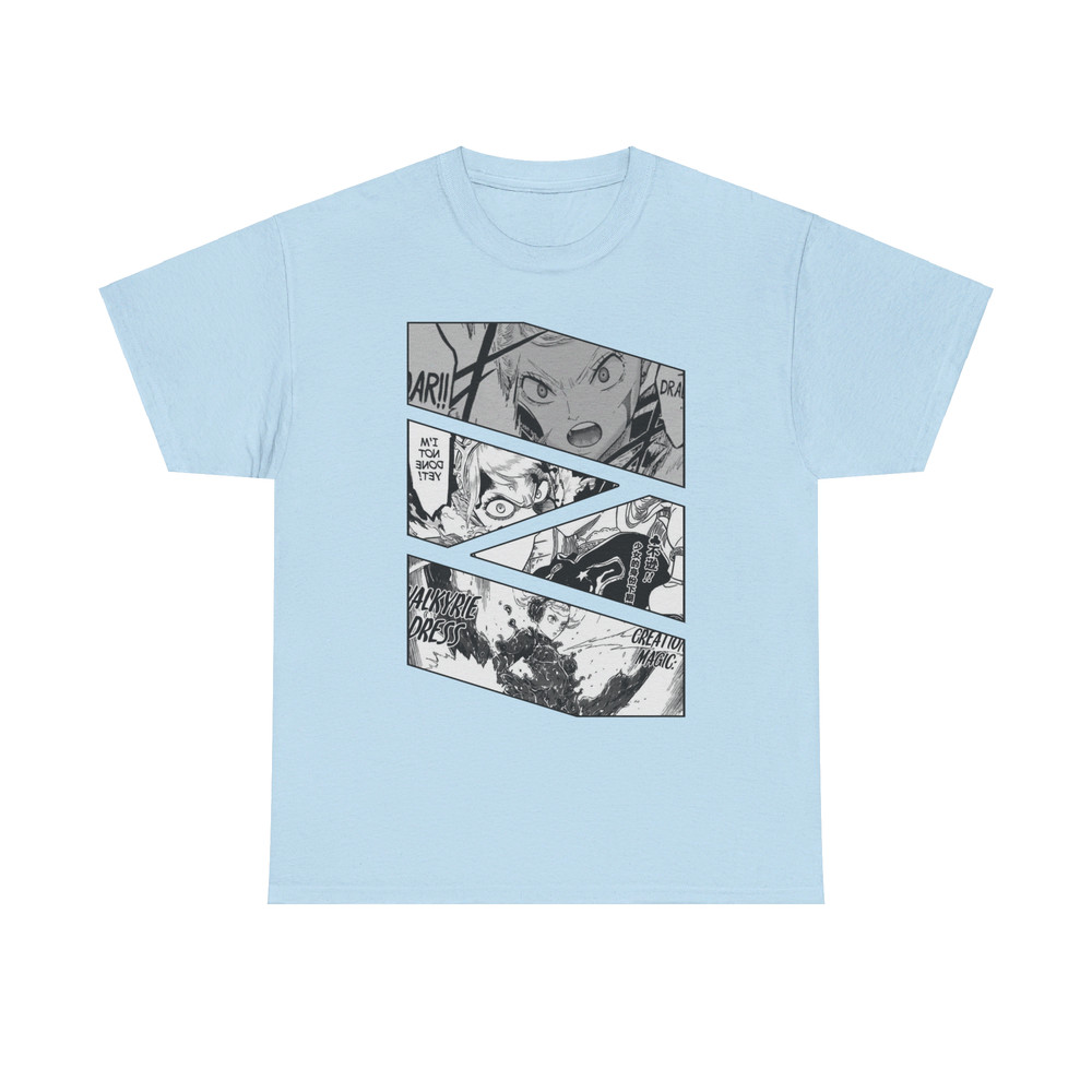 Noelle Silva Black Clover Burakku Kuroba Manga Panel Anime Unisex TShirt 4