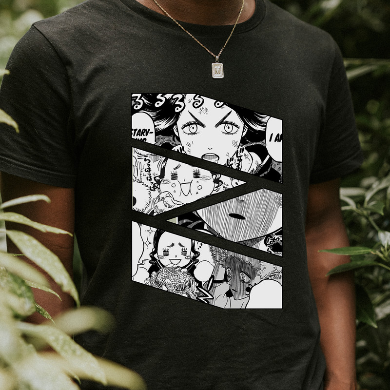 Charmy Pappitson Black Clover Burakku Kuroba Manga Panel Anime Unisex TShirt 0