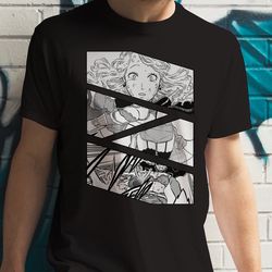 vanessa enoteca black clover burakku kuroba manga panel anime unisex t-shirt