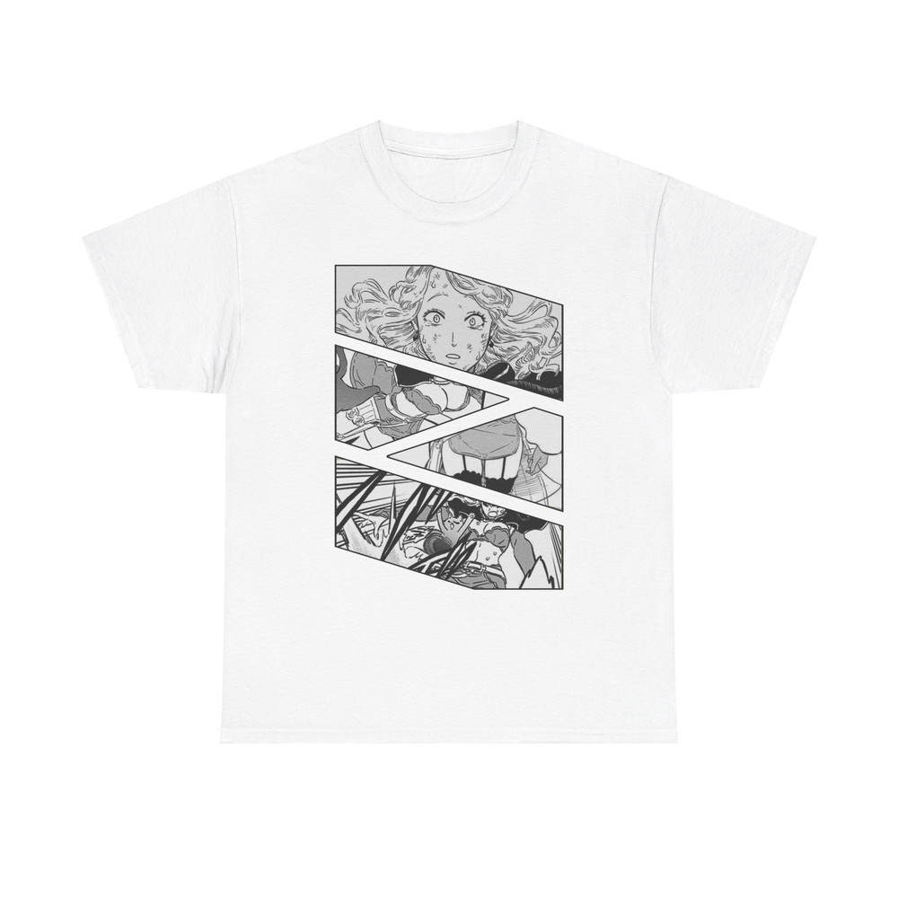 Vanessa Enoteca Black Clover Burakku Kuroba Manga Panel Anime Unisex TShirt 1