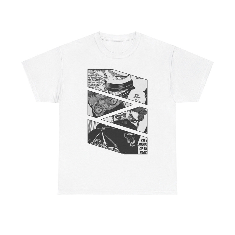 Zora Ideale Black Clover Burakku Kuroba Manga Panel Anime Unisex TShirt 1