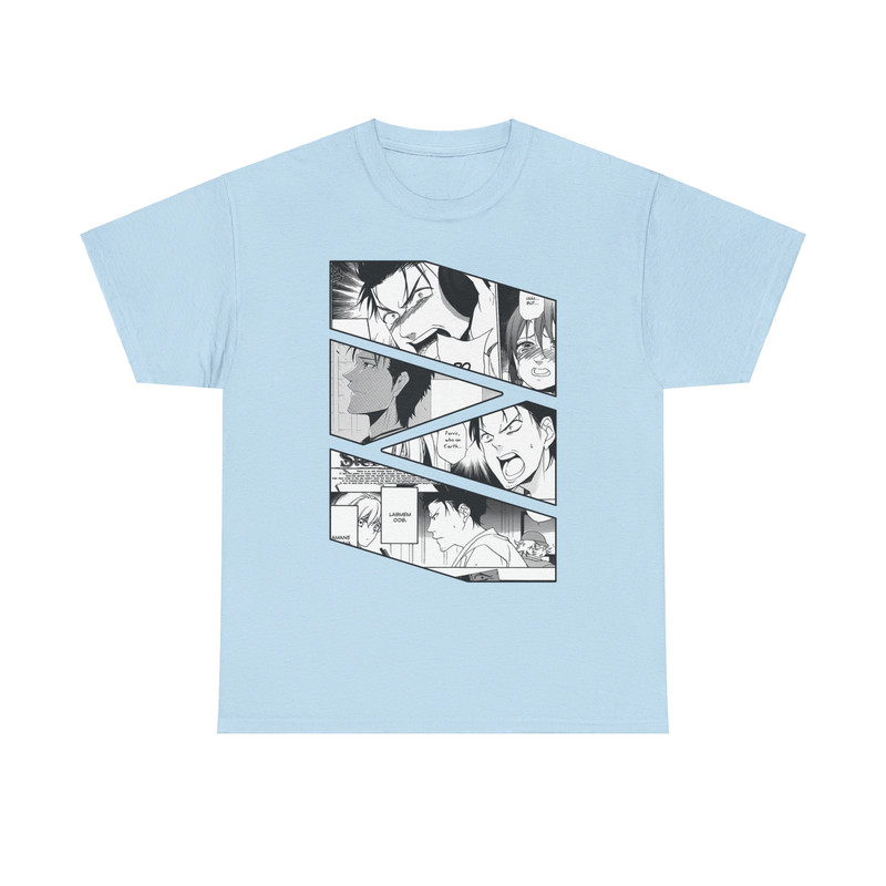 Rintaro Okabe Steins Gate Shutainzu Geto Manga Panel Anime Unisex TShirt 4