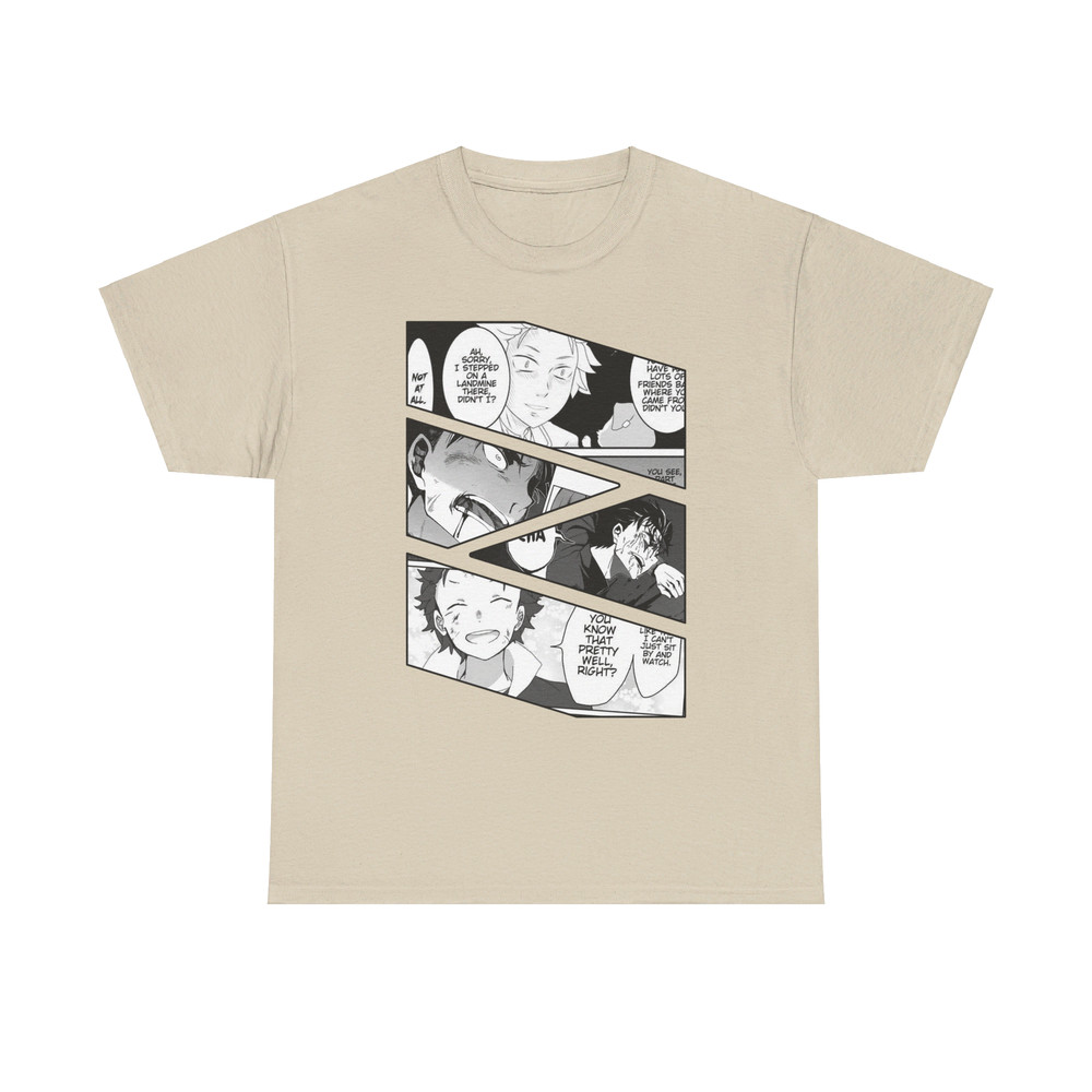 Subaru Natsuki ReZero Starting Life In Another World Manga Panel Anime Unisex TShirt 3