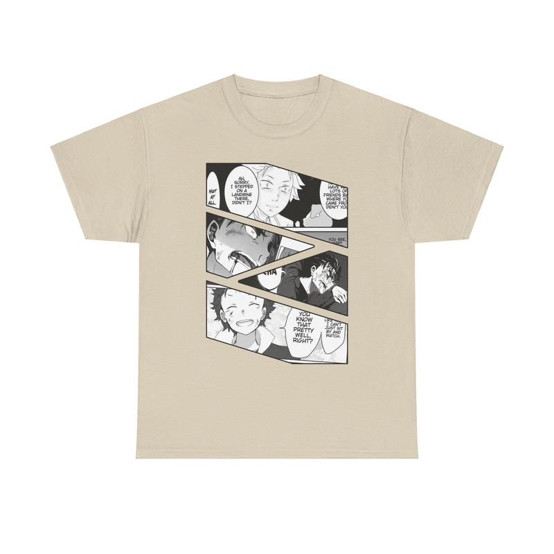 Subaru Natsuki ReZero Starting Life In Another World Manga Panel Anime Unisex TShirt 3