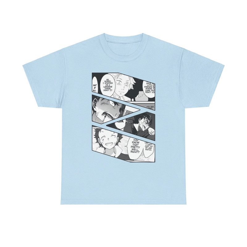 Subaru Natsuki ReZero Starting Life In Another World Manga Panel Anime Unisex TShirt 4