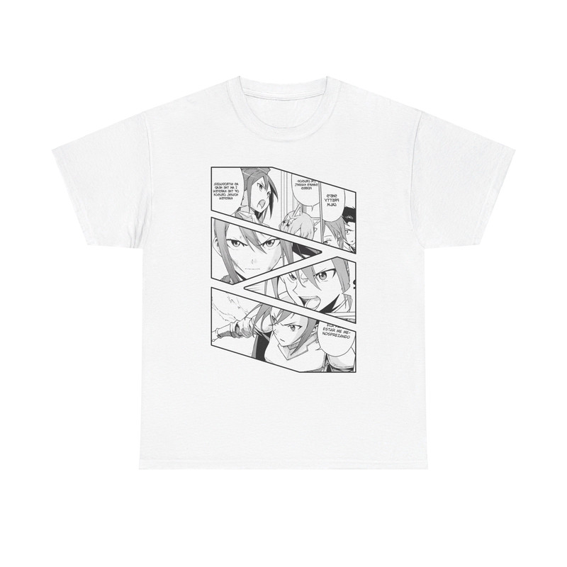 Crusch Karsten ReZero Starting Life In Another World Manga Panel Anime Unisex TShirt 1