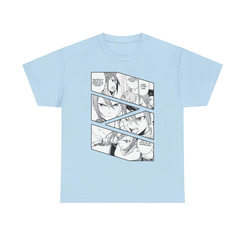 Crusch Karsten ReZero Starting Life In Another World Manga Panel Anime Unisex TShirt 4